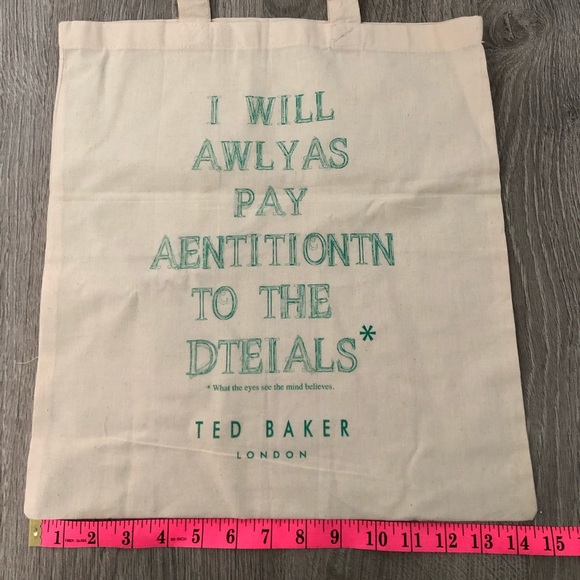 Ted Baker reusable tote - new - Picture 2 of 3